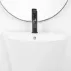 Lavoar freestanding Rea Rita Slim asimetric finisaj alb lucios 48 cm picture - 2
