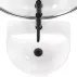 Lavoar freestanding Rea Rita Slim asimetric finisaj alb lucios 48 cm picture - 5