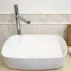 Lavoar pe blat alb Fluminia Pallas 50 cm picture - 5