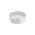 Lavoar pe blat Gala Hera finisaj alb lucios 38 cm forma rotunda picture - 1