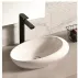 Lavoar pe blat Inter Ceramic Art alb lucios 58 cm picture - 1