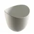 Lavoar pe blat Inter Ceramic Art rotund alb lucios 36 cm picture - 2