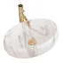 Lavoar pe blat Rea Linda oval finisaj piatra lava mat 49 cm picture - 1