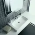 Lavoar pe mobilier Geberit Modo alb lucios 50 cm picture - 4