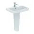 Lavoar suspendat Ideal Standard i.life B alb lucios SmartGuard 65 cm cu orificiu baterie si preaplin picture - 6