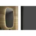 Oglinda cu iluminare Led Gala Eire 90x45 cm auriu picture - 1