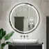 Oglinda cu iluminare Led Tutumi 70x70 cm MMJ negru picture - 2