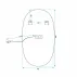 Oglinda cu iluminare Led Tutumi OLL 60x90 cm rose gold picture - 10