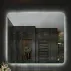 Oglinda cu iluminare si dezaburire Fluminia Verona 80 cm picture - 3