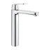 Pachet lavoar pe blat Omnires Ovo M+ alb 55 cm, baterie lavoar Grohe Eurosmart Cosmopolitan XL crom si ventil lavoar Click-Clack crom picture - 3
