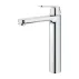 Pachet lavoar pe blat Omnires Ovo M+ alb 55 cm, baterie lavoar Grohe Eurosmart Cosmopolitan XL crom si ventil lavoar Click-Clack crom picture - 9
