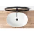 Pachet lavoar pe blat Rea Cleo alb 61 cm, baterie lavoar Grohe Eurosmart Cosmopolitan XL crom si ventil lavoar Click-Clack crom picture - 8