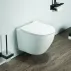 Pachet vas wc Rune Ivaldi, capac slim softclose, rezervor wc Geberit Duofix si clapeta crom Delta20 picture - 4