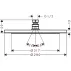 Palarie de dus Hansgrohe Croma 280 1 jet crom picture - 3
