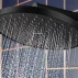 Palarie de dus rotunda Hansgrohe Activera S EcoSmart 24 cm negru mat 1 functie picture - 4