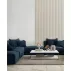 Panou riflaj Lamelio Luna finisaj alb 12.2x270 cm picture - 4