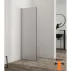 Paravan de dus mobil tip Walk-In Inter Ceramic crom lucios - sticla opaca 60x200 cm picture - 1