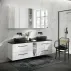 Paravan de dus tip Walk-in Cersanit Larga negru 90x200 cm picture - 3