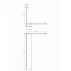 Paravan de dus tip Walk-in cu perete lateral Omnires Marina negru mat/transparent 120 cm picture - 2
