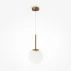 Pendul Maytoni Basic form auriu/alb 1 bec 27 x 36.5 cm picture - 1