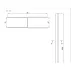 Profil extensie cu accesorii de montare Deante 200 cm crom picture - 2