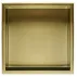 Raft incastrat patrat auriu periat Rea 30x30x10 cm picture - 1