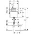Rezervor incastrat Geberit Delta UP100 12cm pentru pereti subtiri picture - 2