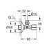 Robinet coltar Grohe 1/2