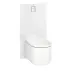Set complet Grohe Sensia Arena vas WC suspendat, clapeta Nova crom, capac inchidere lenta si bideu electric, rezervor Grohe Rapid SL, kit spalare automata picture - 5