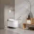 Set complet Grohe Sensia Arena vas wc suspendat, clapeta Skate Air crom, capac inchidere lenta si bideu electric, rezervor Grohe Rapid SL, kit spalare automata picture - 1