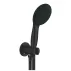 Set de dus negru mat Grohe New Tempesta 110 cu porter si alimentare