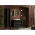 Set dulap baza si lavoar suspendat negru LC Mobili Italia Steel 92x64x43 cm picture - 2