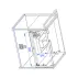 Set dulap suspendat gri Krofam e-LOV 60 cm, lavoar incastrat Krofam e-LOV 60 cm si oglinda picture - 6
