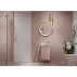 Set dulap suspendat roz casmir Krofam e-DIA 40 cm si lavoar compozit picture - 5