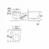 Set rezervor Grohe Rapid SL cu clapeta Skate Air alba si vas wc Grohe Euro Ceramic Triple Vortex capac soft close picture - 5