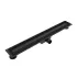 Set rigola pentru dus plus capac Inter Ceramic New Generation IC 90 cm finisaj negru mat flansa 2 cm picture - 2