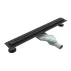 Set rigola pentru dus plus capac Inter Ceramic New Generation Slim 60 cm finisaj negru mat picture - 1