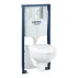 Set vas wc cu capac, clapeta si rezervor incastrat Grohe Bau Ceramic Rapid SL picture - 1