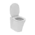 Set vas wc pe pardoseala BTW cu capac softclose slim si bideu Ideal Standard Connect Air Aquablade picture - 4