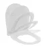 Set vas WC suspendat Ideal Standard I.life O cu capac softclose alb si bideu picture - 4