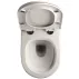 Set vas WC suspendat Inter Ceramic Rimless cu capac softclose finisaj alb lucios picture - 2