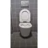 Set vas WC suspendat Inter Ceramic Rimless cu capac softclose finisaj alb lucios picture - 3