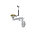 Sifon cu capac scurgere Quadron Unique pentru chiuvete inox finisaj auriu picture - 1