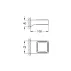 Suport pentru pahar sau dozator sapun Grohe Selection Cube picture - 4