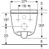 Vas wc suspendat cu capac softclose si functie bideu Geberit AquaClean Alba picture - 2