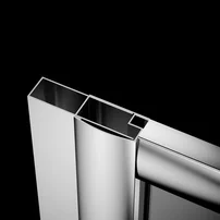 Profil extensie Radaway Premium Plus DWJ 4 cm crom lucios montaj pe partea cu usa