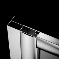 Profil extensie Radaway Premium Plus DWJ/DWD 4 cm crom lucios montaj pe partea fixa