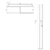 Profil extenstie cu accesorii de instalare 200 cm negru mat picture - 3