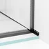 Profil inclinat dreapta pentru perete Balneo Floor Strips 120 cm finisaj negru mat picture - 2