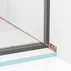 Profil inclinat dreapta pentru perete Balneo Floor Strips 170 cm finisaj cupru periat picture - 3
